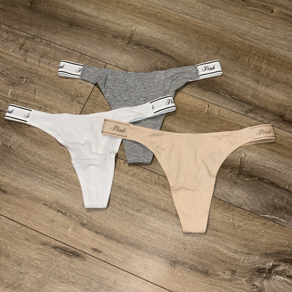 PINK Victoria’s Secret Thong Panty Bundle